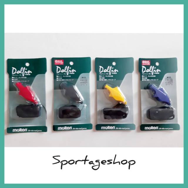 Peluit Wasit MOLTEN Dolfin Pro - Pluit bola voli futsal basket Dolphin