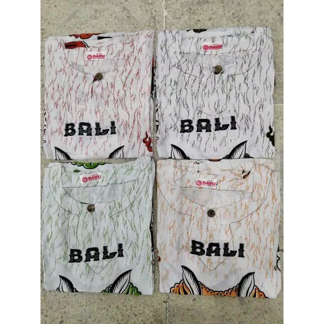 Baju Bali Corak Barong Ukuran Dewasa