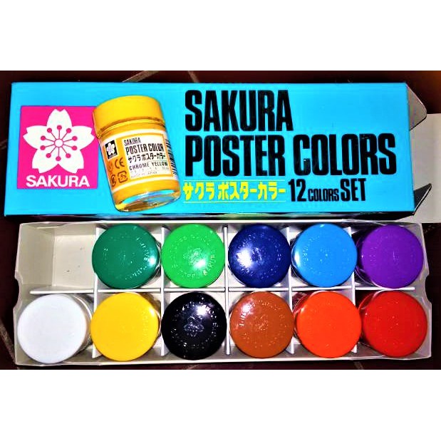 

SAKURA POSTER COLOUR SET 12