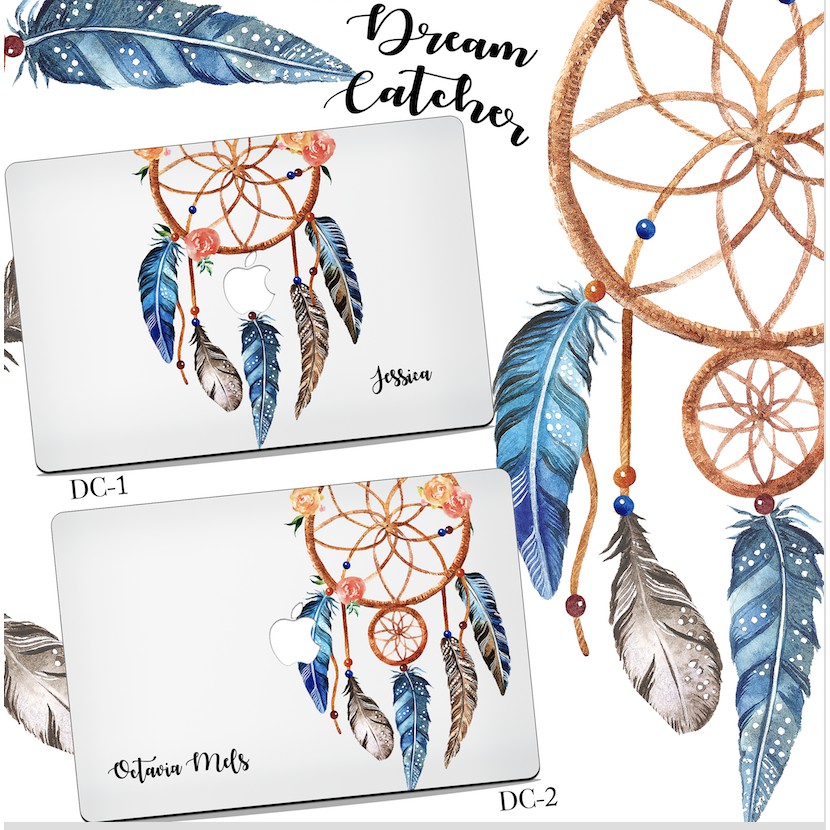 MACBOOK Case CUSTOM DREAM CATCHER DESIGN NEW AIR PRO RETINA 11 12 13 14 15 16 INCH NON /  WITH CD ROOM / TOUCHBAR / TOUCH ID / M1 2020 2021 2022