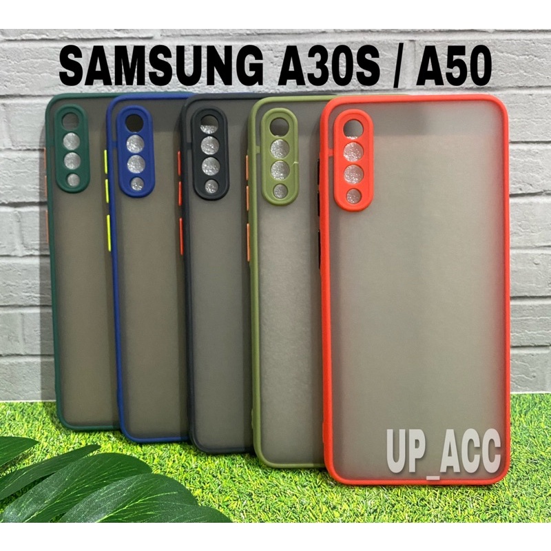 SAMSUNG  A30S / A50 MY CHOICE CSQUARE Bumper Candy CAMERA FUZE DOVE Protector HARD CASE