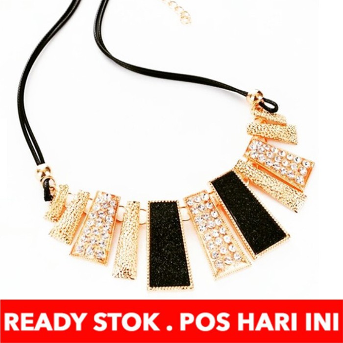 Gothic Diamante Kalung Wanita Hollow Women Lady Necklace Jewelry SJ014