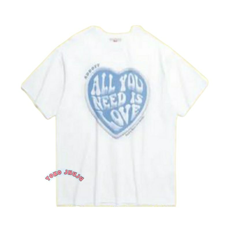 Baju Kaos NCT Renjun style ALL YOU IS NEED LOVE