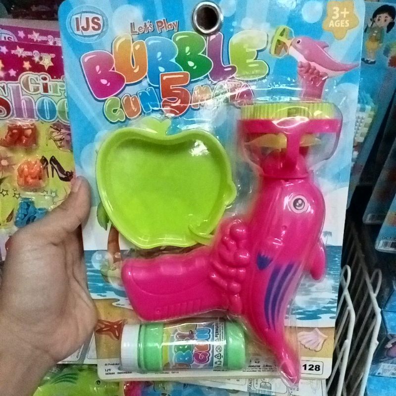 B1128 - Mainan Air Sabun Bubble Gun Lumba  ( B 1128 )