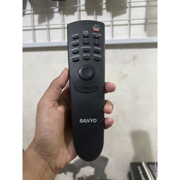 REMOTE REMOT SANYO LONJONG ORIGINAL ASLI