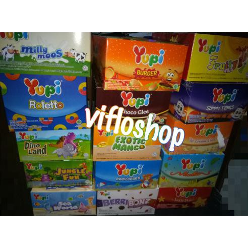 

Ayo Promo Permen Jelly Yupi Kemasan Box (24 pcs x 8,5 gram) Aneka Rasa Murah