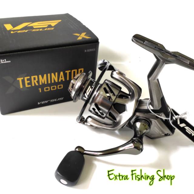 REEL VERSUS TERMINATOR 1000 2000 12+1 BEARINGS