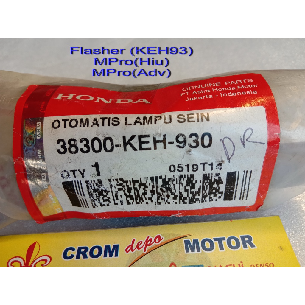 Flasher KEH93 MPro Hiu MPro Adv Relay Sen