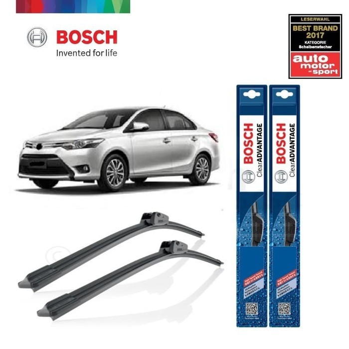 Wiper Blade Vios New BOSCH frameless ADVANTAGE 14-24&quot; ORIGINAL