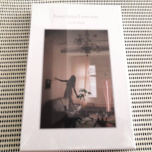 [READY STOCK] Yerin Baek - Every Letter I Sent You