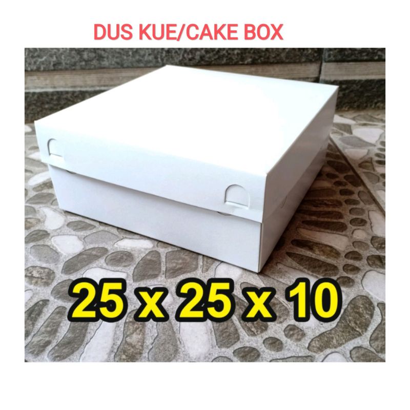 

DUS KUE/CAKE BOX/25X5X10