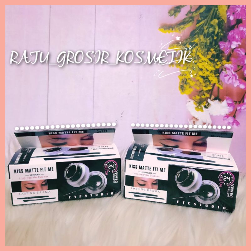 PROMO!!EYEBROW GEL &amp; EYELINER 2IN1 WATERPROOF NO.8505B/8504C/EYEBROW GEL &amp; EYELINER KISS MATTE FIT ME 2IN1 NO.K-2020