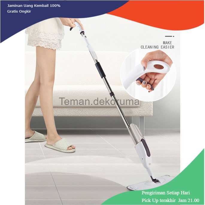 TD-DDG Aurota Alat Kain Pel Penyemprot Air Water Spray Sweeper Floor - A88