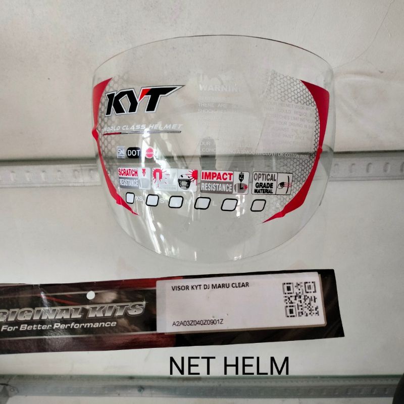 KACA HELM KYT DJ MARU, KYT GALAXY, KYT DJ MAXI ,INK CENTRO ORIGINAL KYT