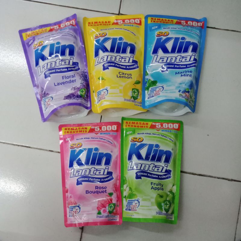 soklin lantai refil 400ml