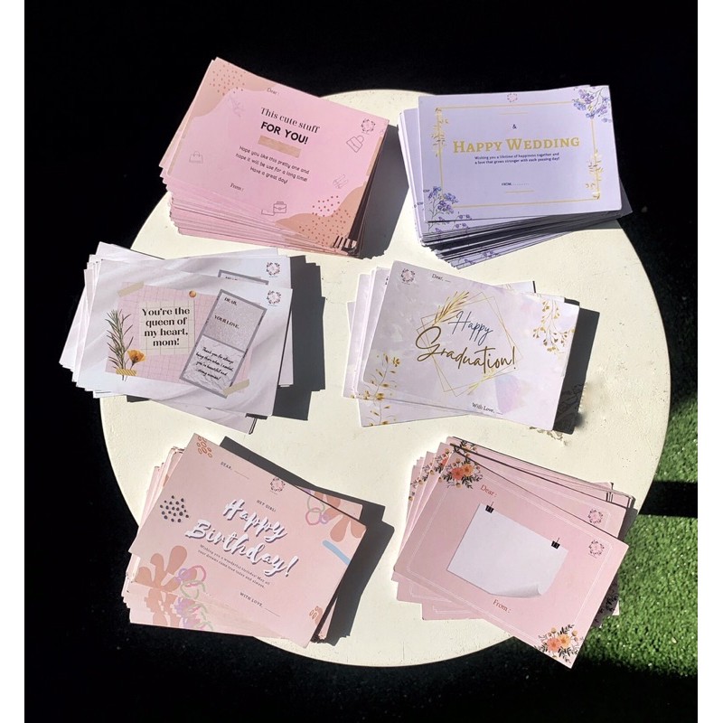 Gift Card Tambahan Packaging