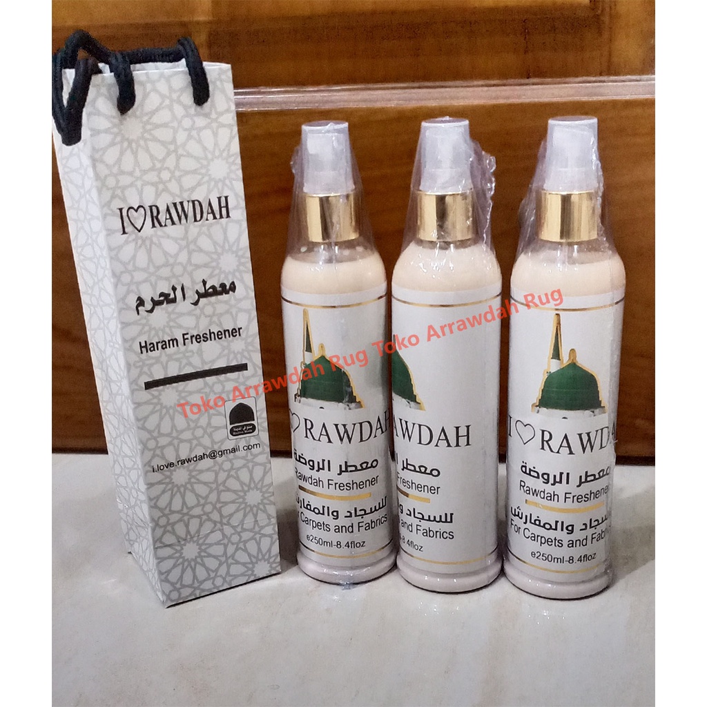 Pengharum Sajadah Aroma Rawdah/Freshener Rawdah Original Madina