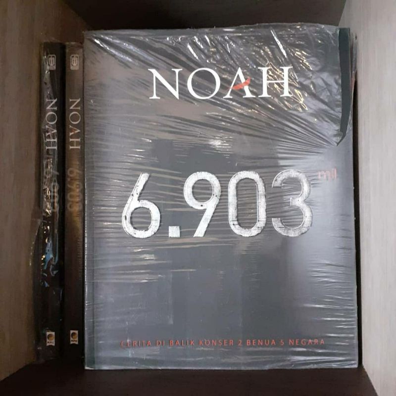 Buku NOAH - NOAH 6903 Mil - Cerita DiBalik Konser 2 Benua 5 Negara