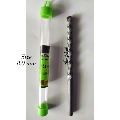 Mata Bor Beton / Masonry Drill Bits 8mm - RYU