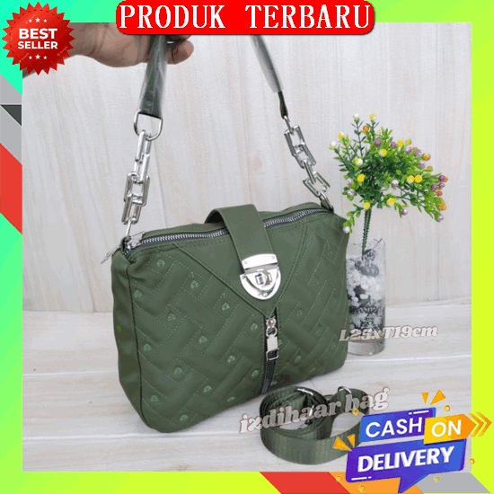 Tas Selempang Wanita Murah Model Kekinian Remaja Hangout Simple Mini Terbaru 2022 Premium Sling Bag 