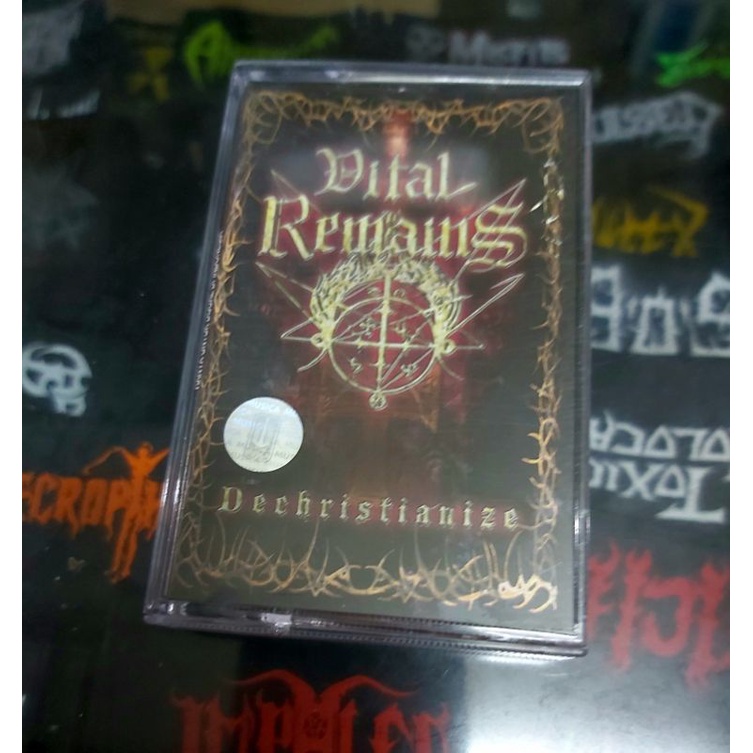 Kaset VITAL REMAINS - Dechristianize
