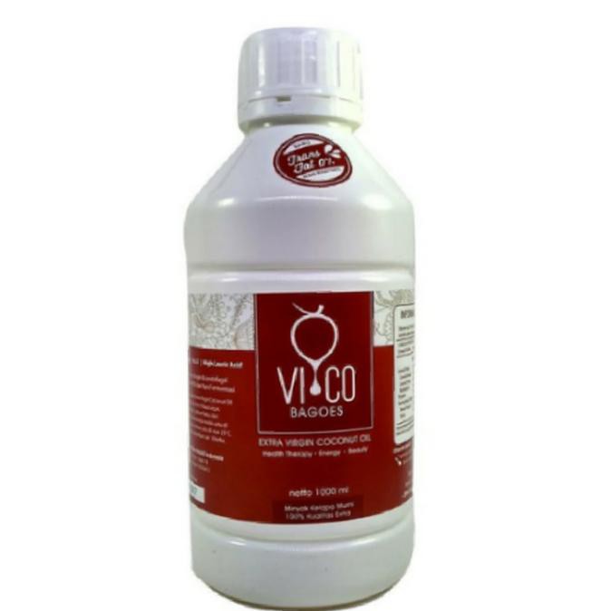 

VCO VIRGIN COCONUT OIL VICO BAGOES 1 LITER GROSIR