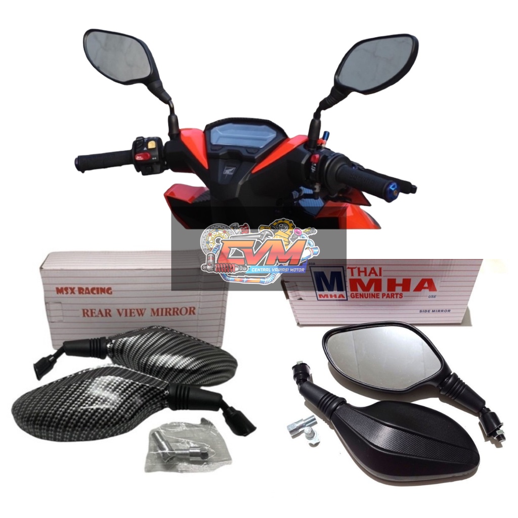 Spion Click Spion Click Thailand Spion Click 125 Universal Vario 125,Vario 150,Beat,Pcx,Nmax,Aerox,Lexi, Dan Motor Lain Nya