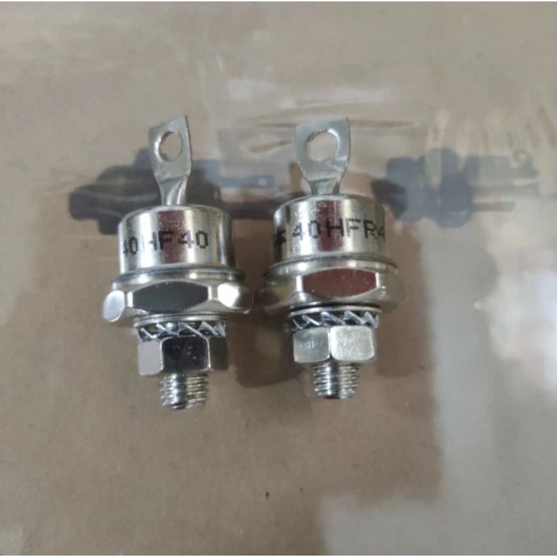 1 set atau Sepasang Dioda Baut 40a seri 40hf40 dan 40hfr40