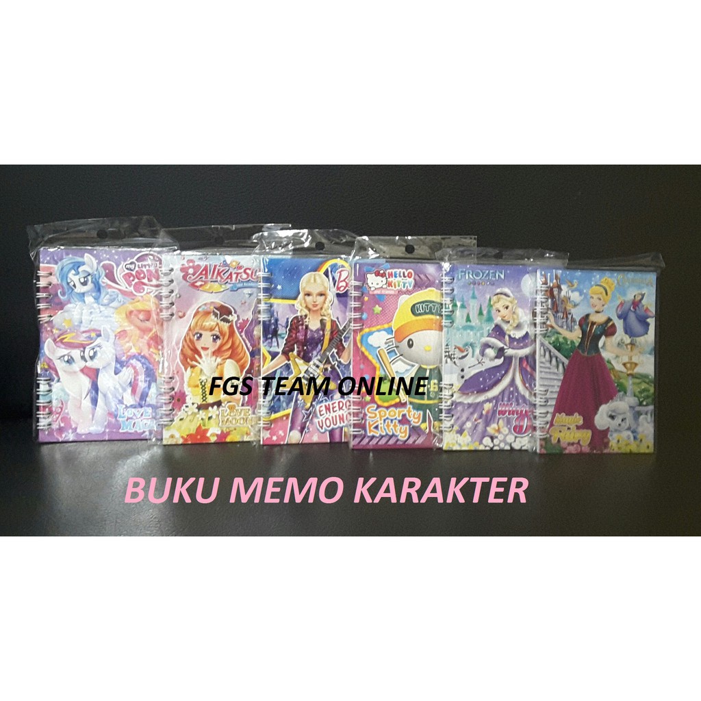 

MAINAN EDUKASI/EDUKATIF ANAK BUKU MEMO CATATAN KARAKTER (BMA-1)