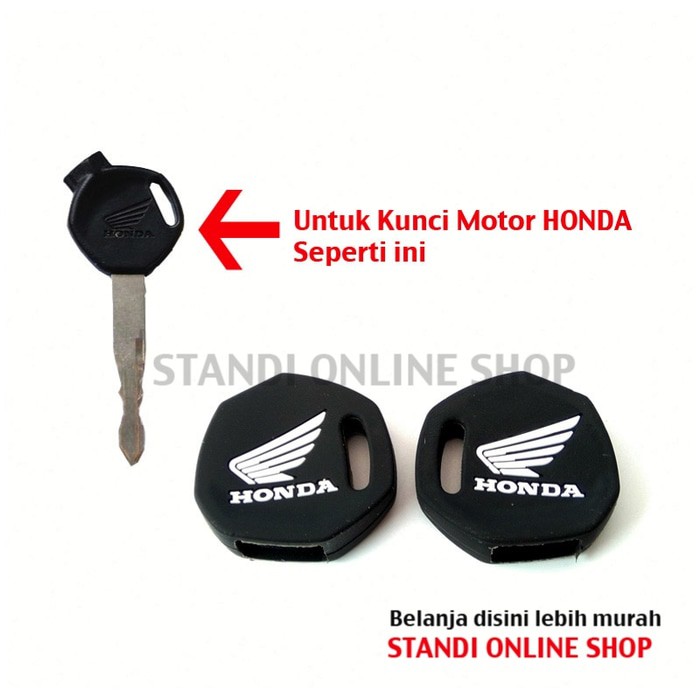 Kondom Kunci Silikon Kunci Keyshirt Motor Honda Scoopy Beat PCX Vario Murah