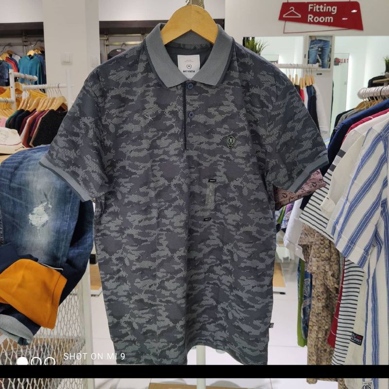 Kaos Kerah NEVADA Original