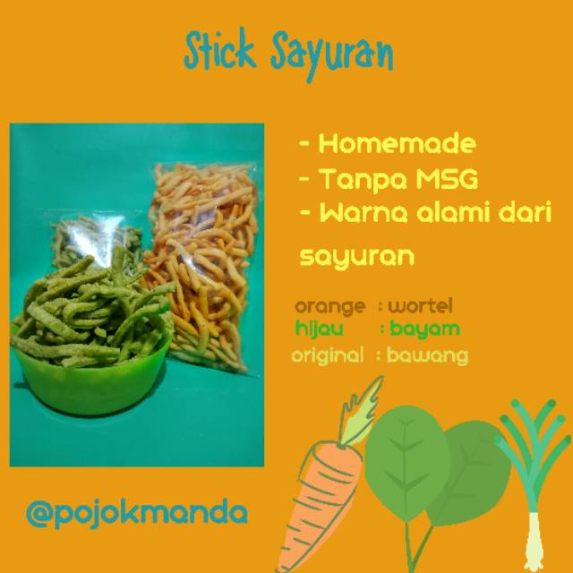 

Stick Sayuran Homemade