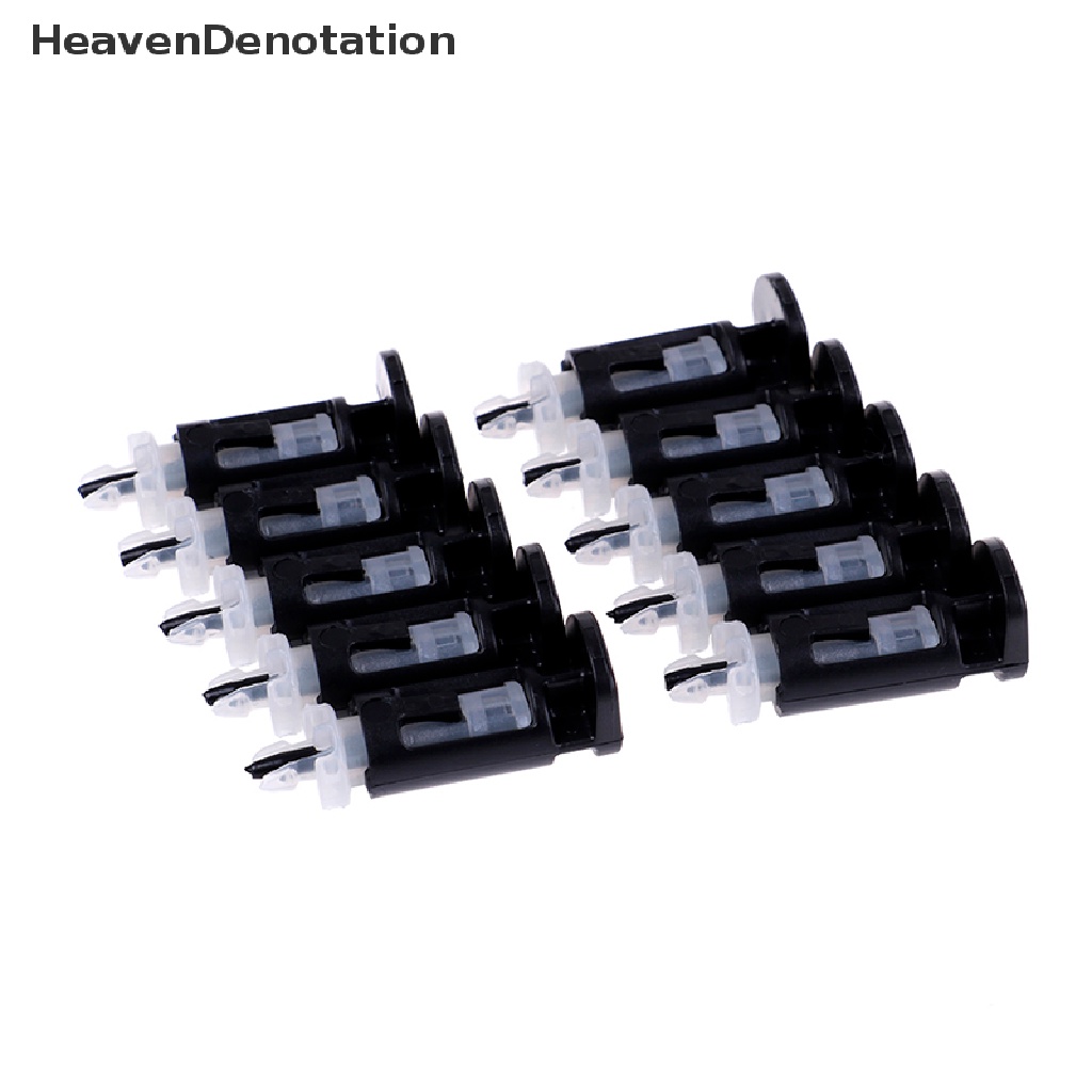 (Heavendenotation) 10pcs Klip Mounting Kipas Pendingin Cpu 775 Bahan Plastik