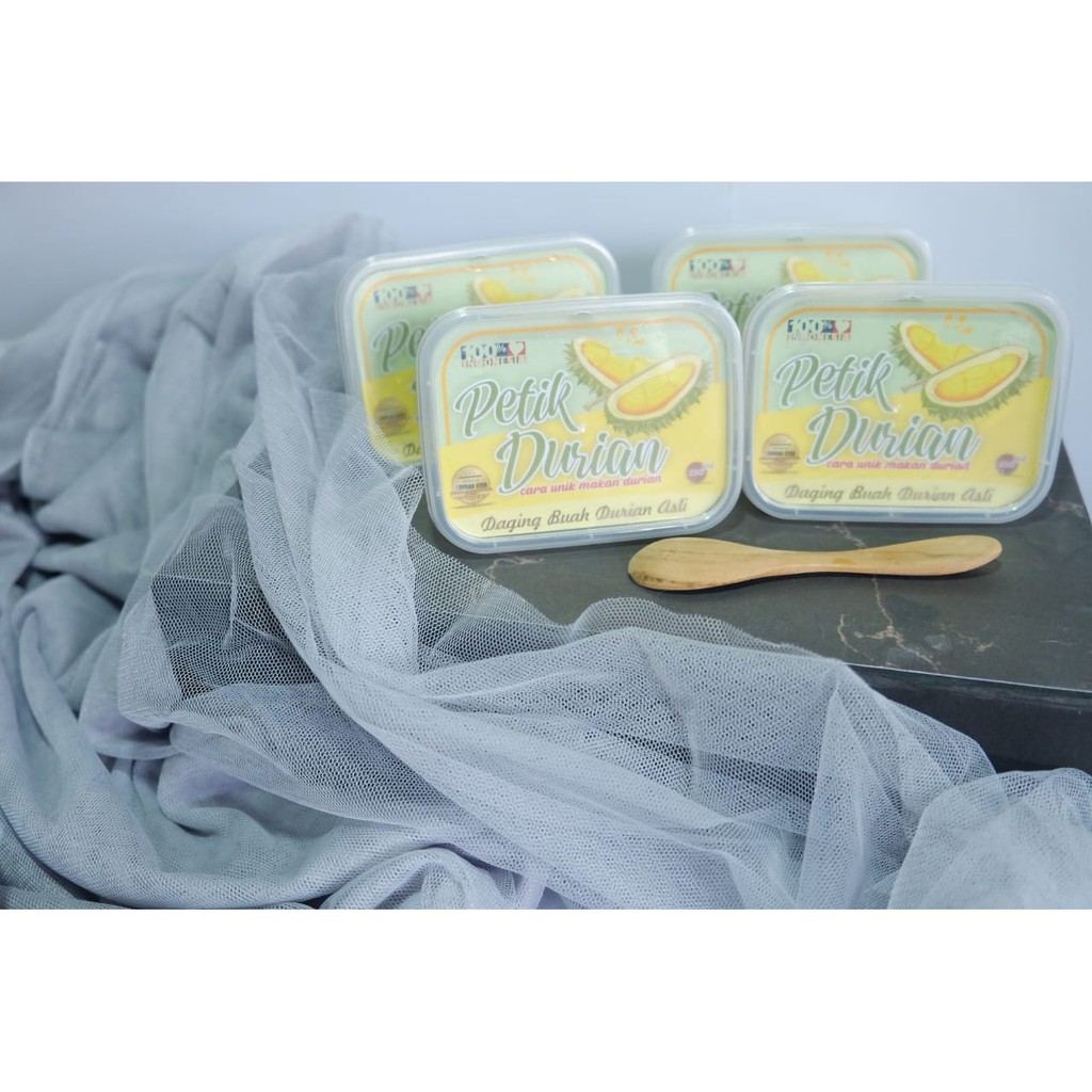 Petik durian, 100% daging durian monthong medan utuh