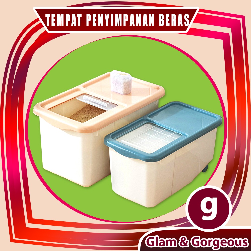 Tempat Beras Penyimpanan Makanan Beras Box Storage - BB002