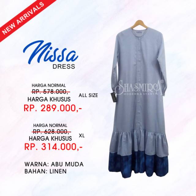 Nissa dress shasmira