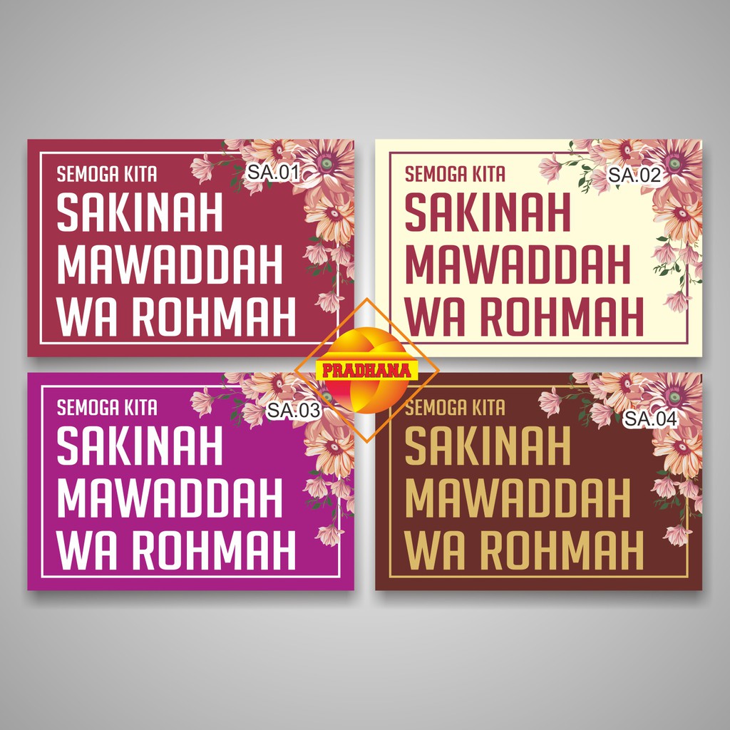 wall decor Hiasan dinding doa kita