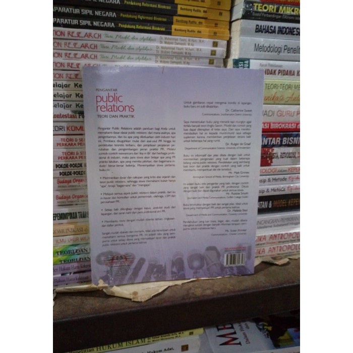 

MUST HAVE!! PENGANTAR PUBLIC RELATIONS TEORI DAN PRAKTIK - KEITH BUTTERICK #RJW TERMURAH