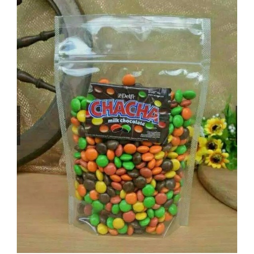 

COKELAT- DELFI CHOCOLATE CHA-CHA MILK ORIGINAL KILOAN REPACKING 225 GRAM - 200 GRAM -COKELAT.