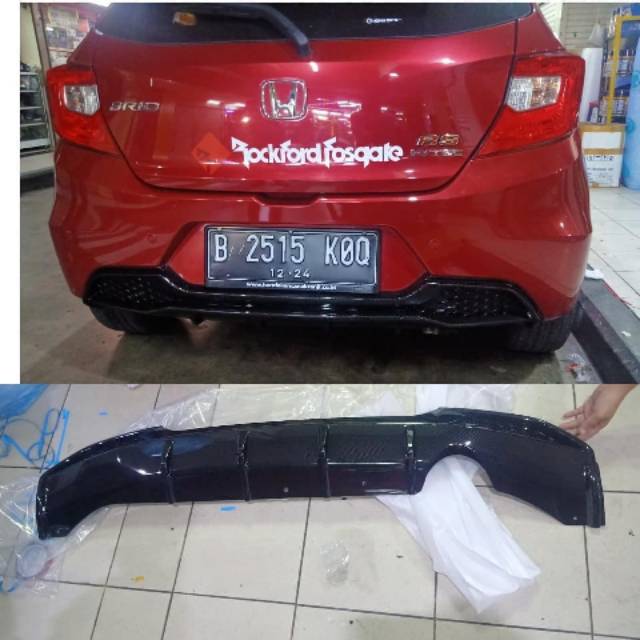 Diffuser all new Brio Carbon diffuser Honda Brio Carbon diffuser carbon