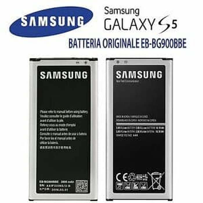 Baterai Original SAMSUNG Galaxy S5 I9600 G900F EB-BG900BBE