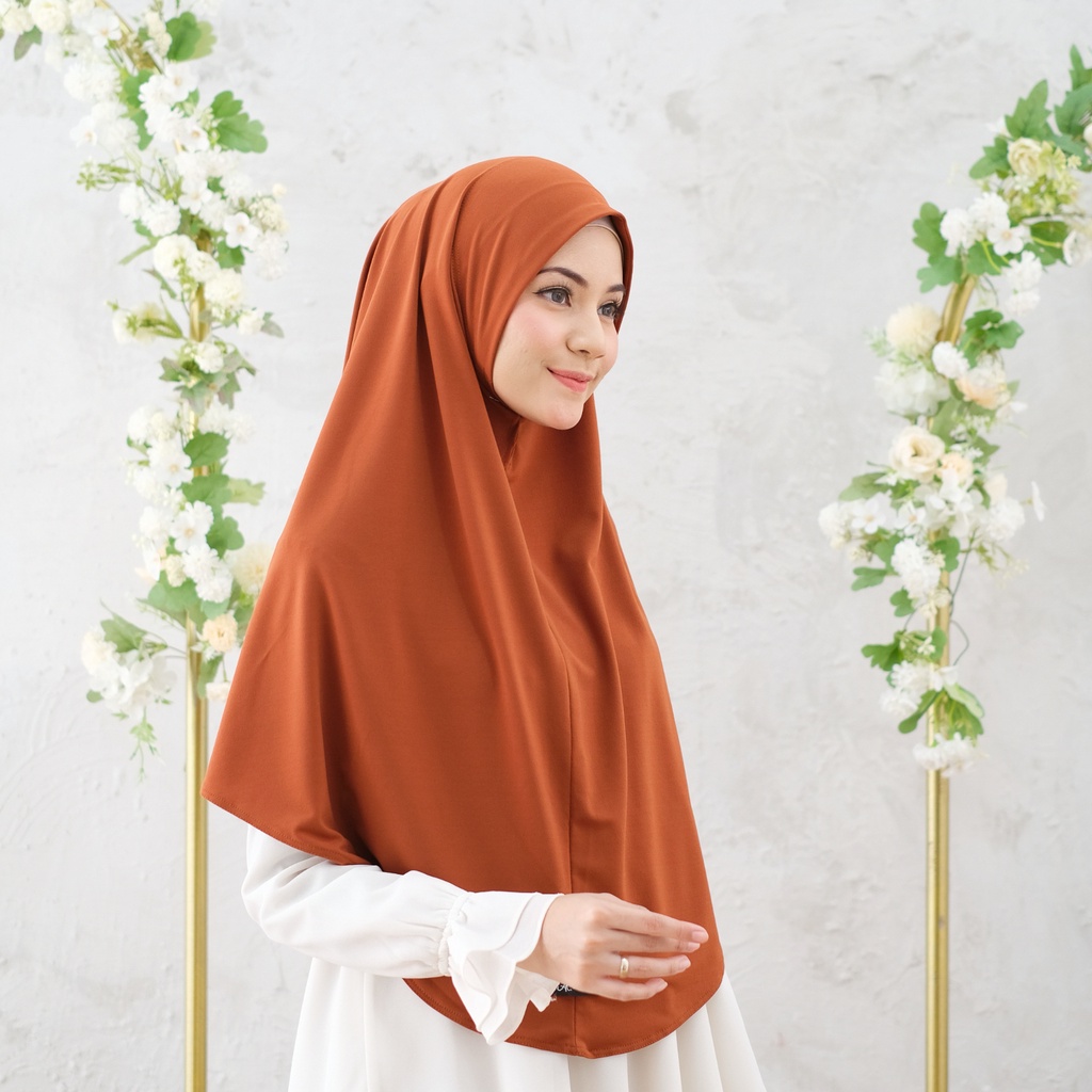 Naura Instant - Albata Hijab-Naura Terracotta