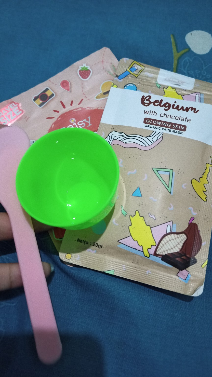 Spatula Masker Bahan Plastik Tebal Sendok Pengaduk Masker