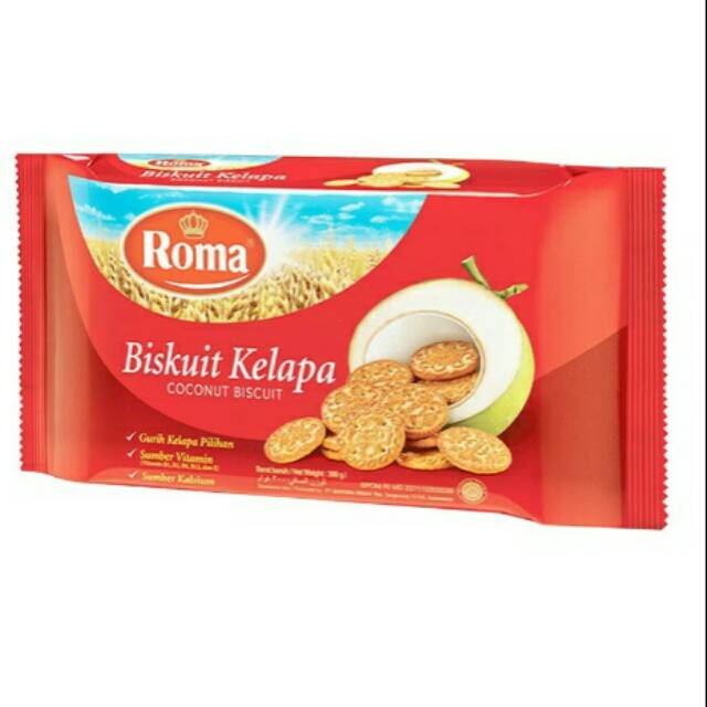 

Roma biscuit kelapa 300 g