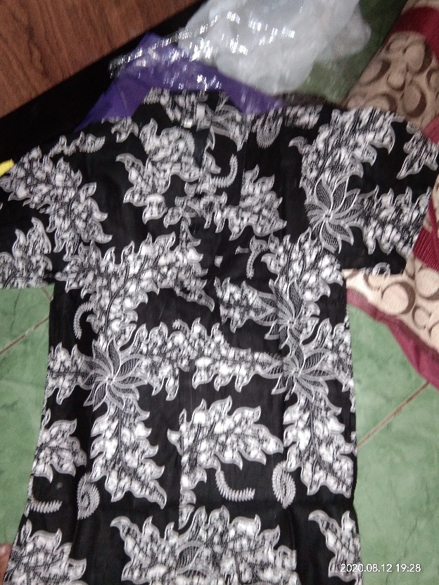 2717          Maura Couple - Sania Ruffle Batik Couple Ori Ndoro Jowi Dnt Garansi Termurah Shopee -