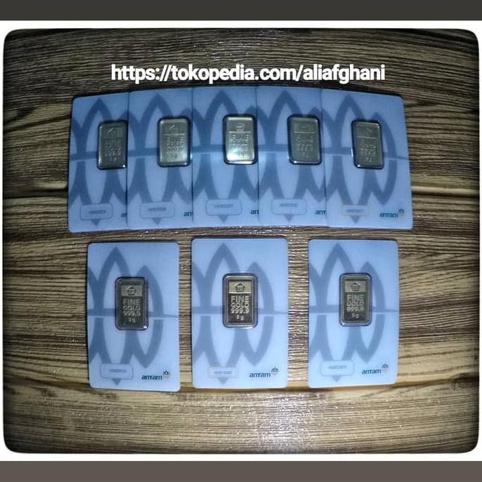 Emas Antam 5 Gram New Press 2019 Bukan Koin Dinar Best