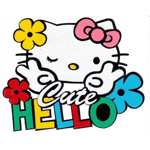 

Sticker Cutting Hello Kitty 1