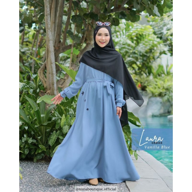 GAMIS DRESS LAURA ORI BY NONA BOUTIQUE