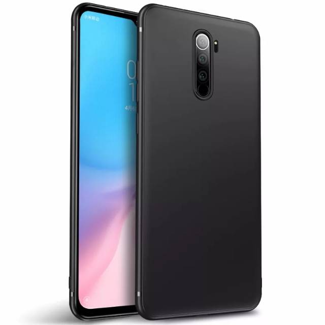 SOFTCASE BLACK MATTE REDMI NOTE 8 PRO - SOFTCASE MATTE XIAOMI REDMI NOTE 8 PRO CASE MATTE PREMIUM