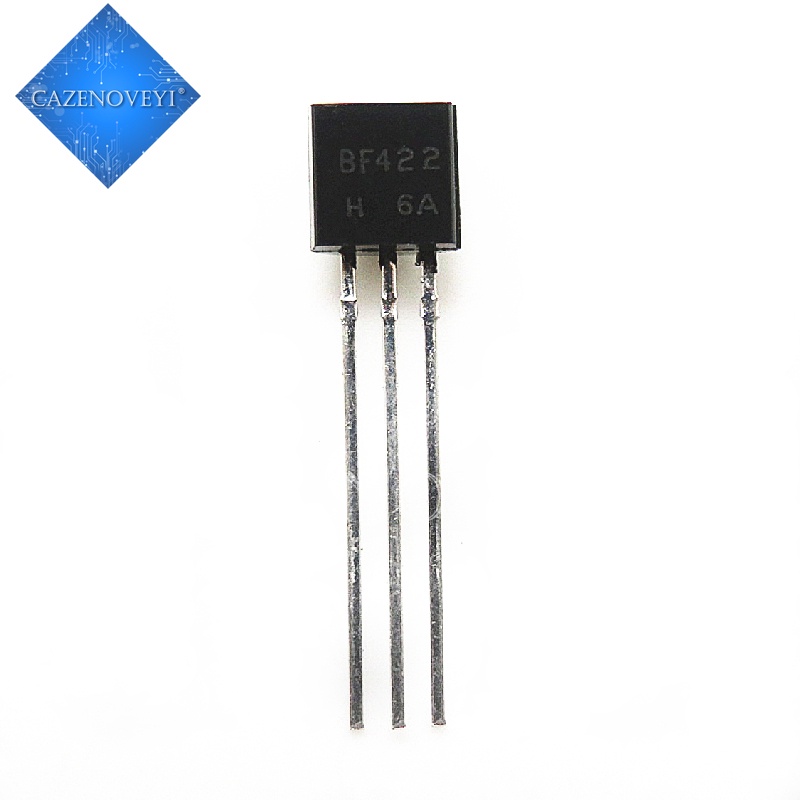 100pcs Transistor Trioda Bf422 To-92 0.1a 250v Npn